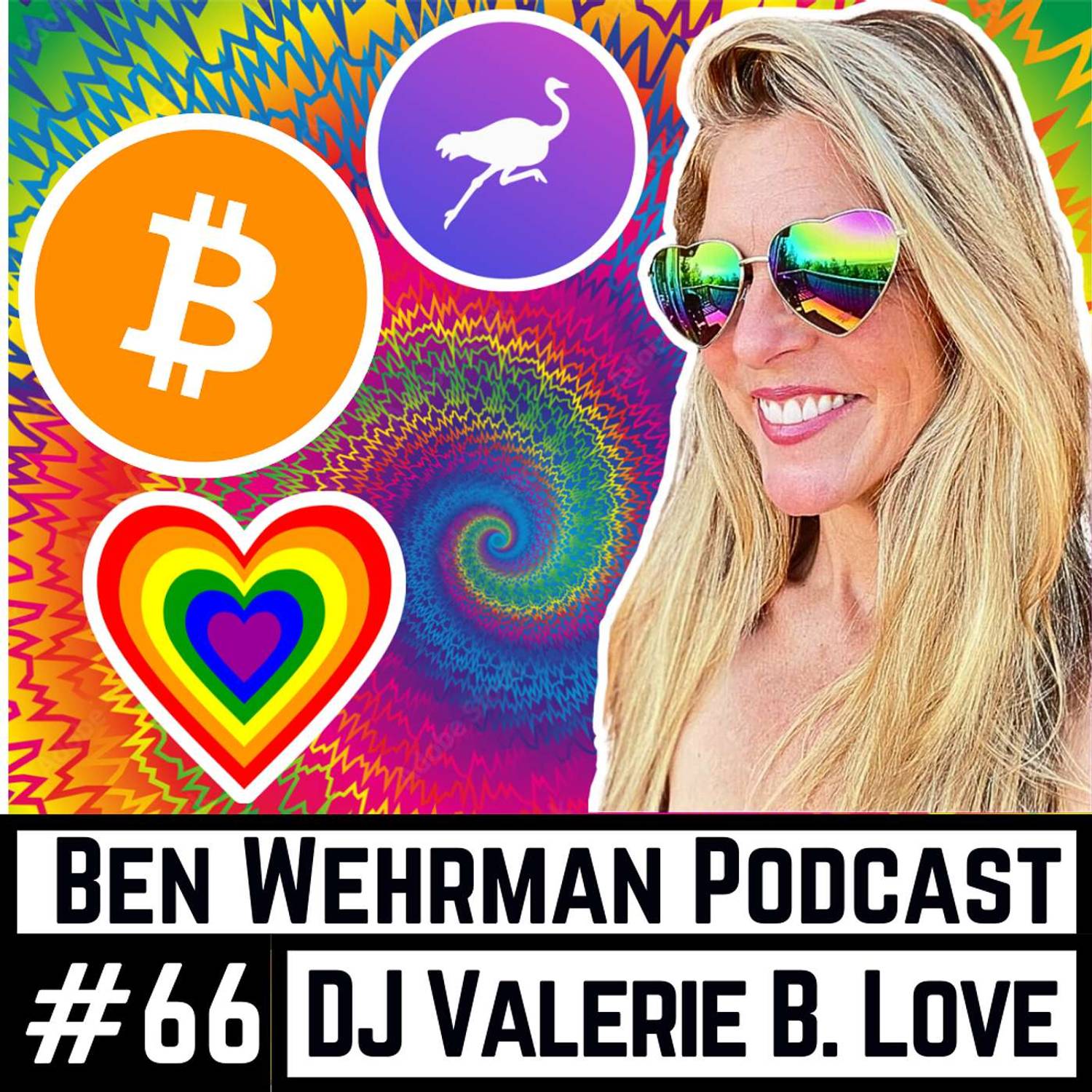 #66 DJ Valerie B. Love - Bitcoin and Nostr are LOVE GO UP Technology 🧡💜