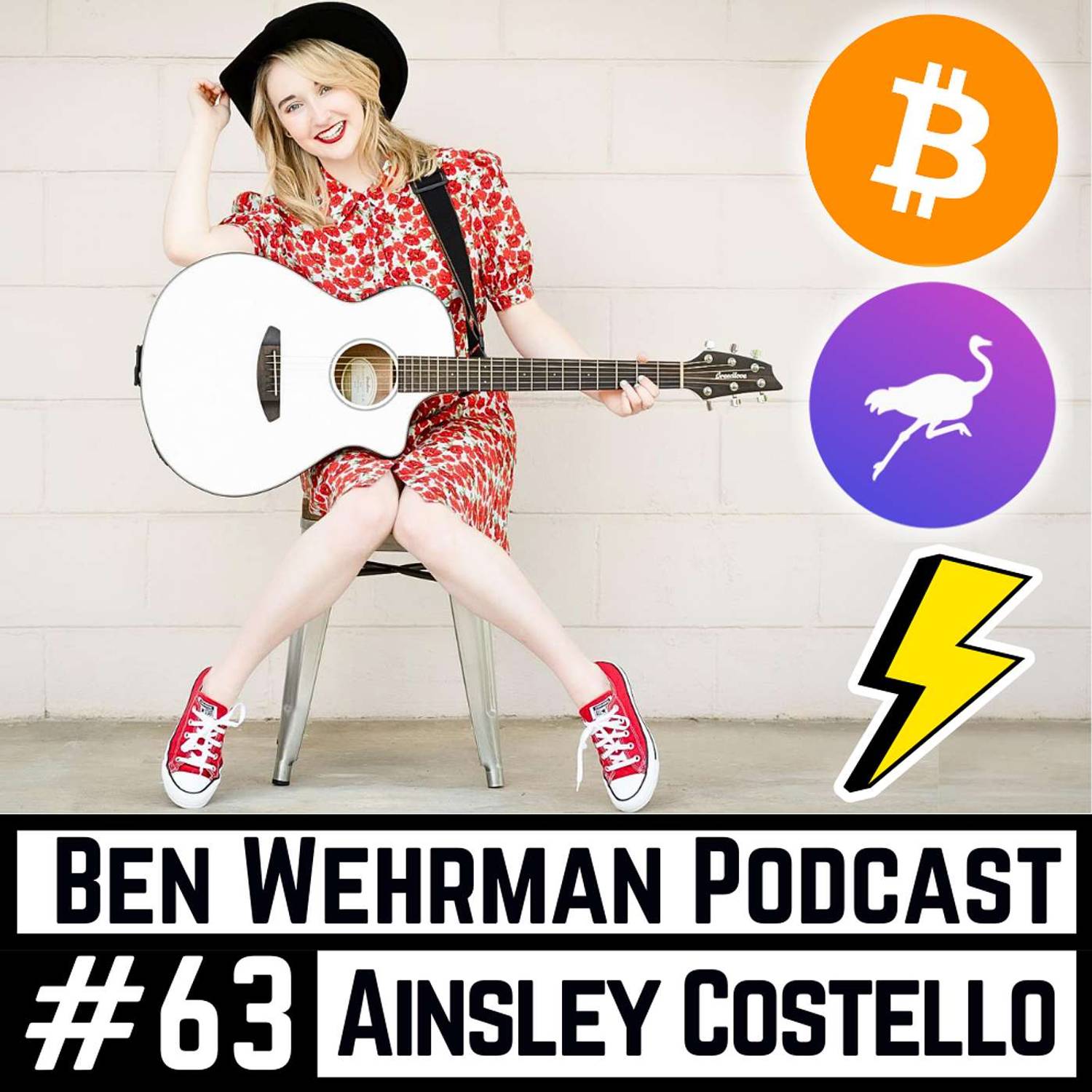 #63 Ainsley Costello - Building a Musical Career on Bitcoin, Nostr, and Value-4-Value