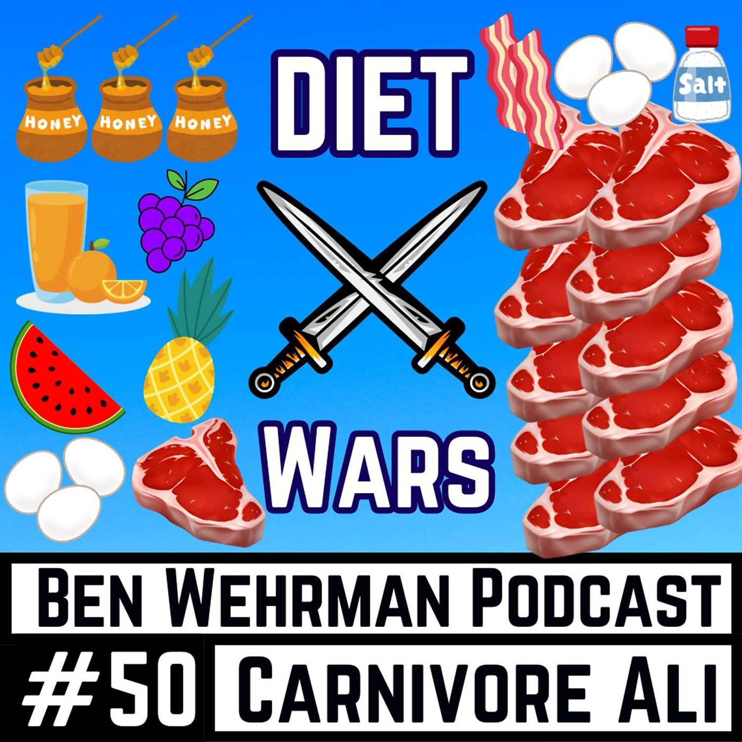 #50 Ali - DIET WARS: Why Carnivores and Fruit & Honey Influencers Don't Get Along