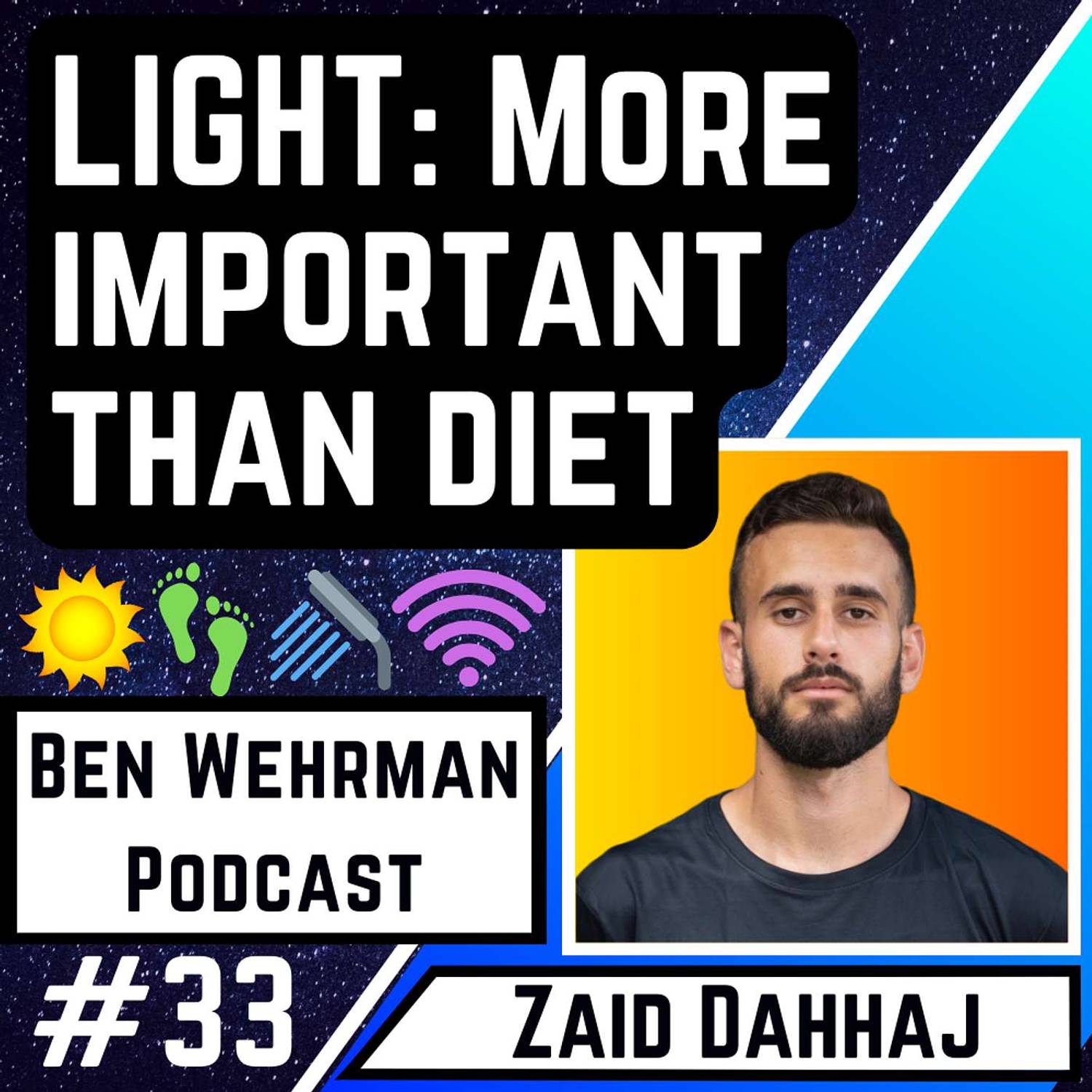 #33 Zaid Dahhaj - Intro to Circadian Biology, Tap Water, EMFs & More!