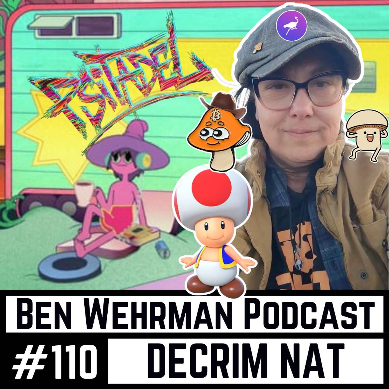 #110 DecrimNat - Freeing Psychedelics from Government Bureaucracy with Bitcoin and Nostr 🍄⚡️