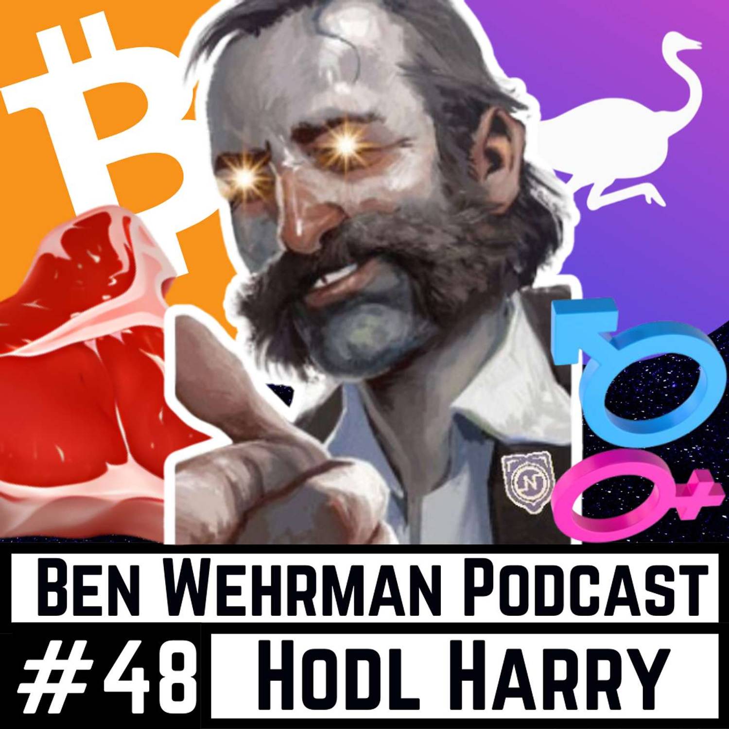 #48 Hodl Harry - Carnivore, Bitcoin, and Nostr: The Ultimate Rabbit Hole Combo