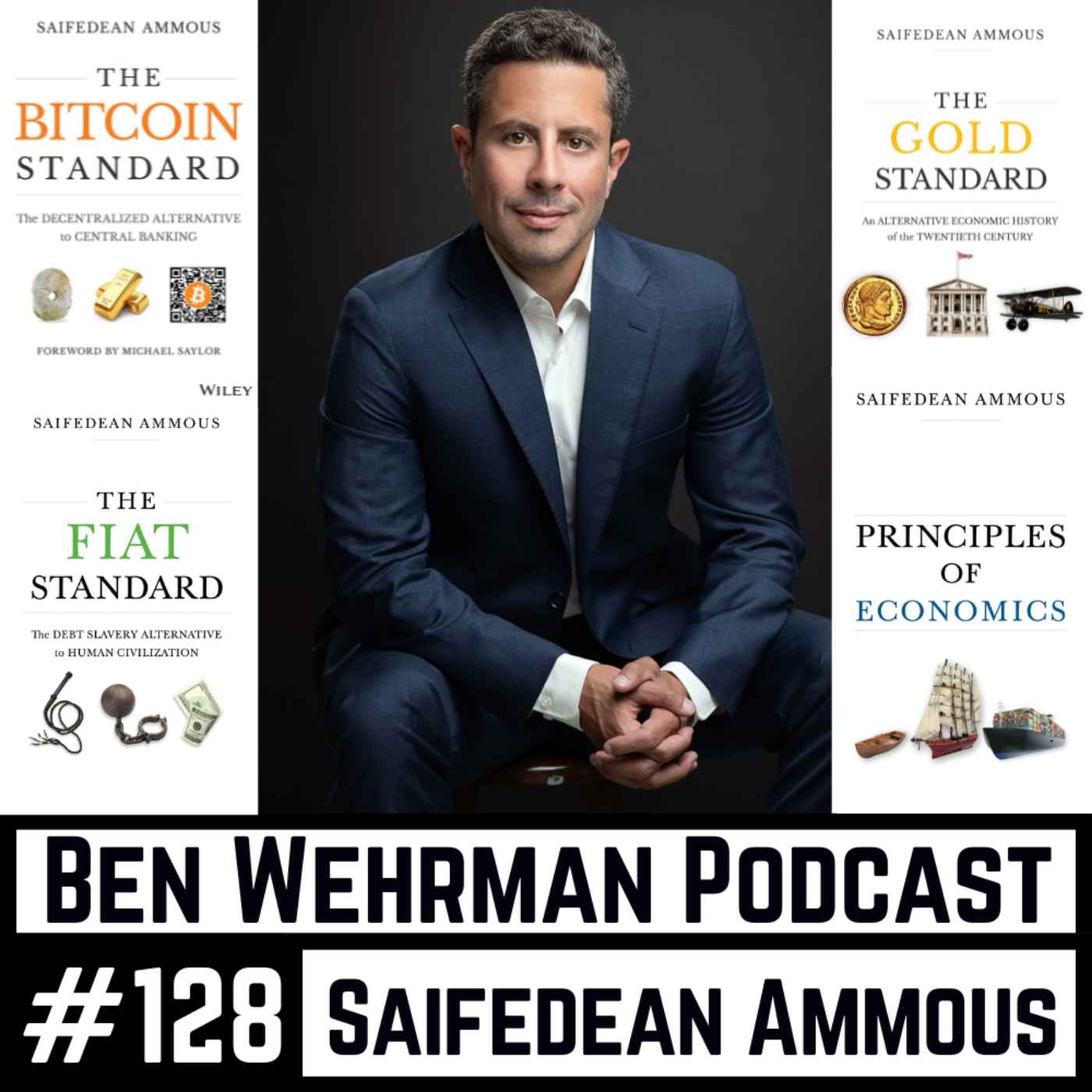#128 Saifedean Ammous - How Bitcoin Disincentivizes Violence and Defunds the Israeli Land-Theft Machine