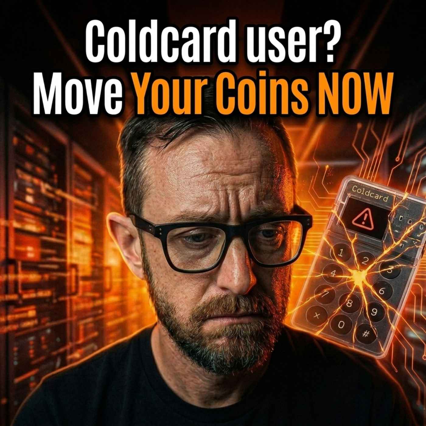 Coldcard Emergency - MOVE YOUR BITCOIN NOW