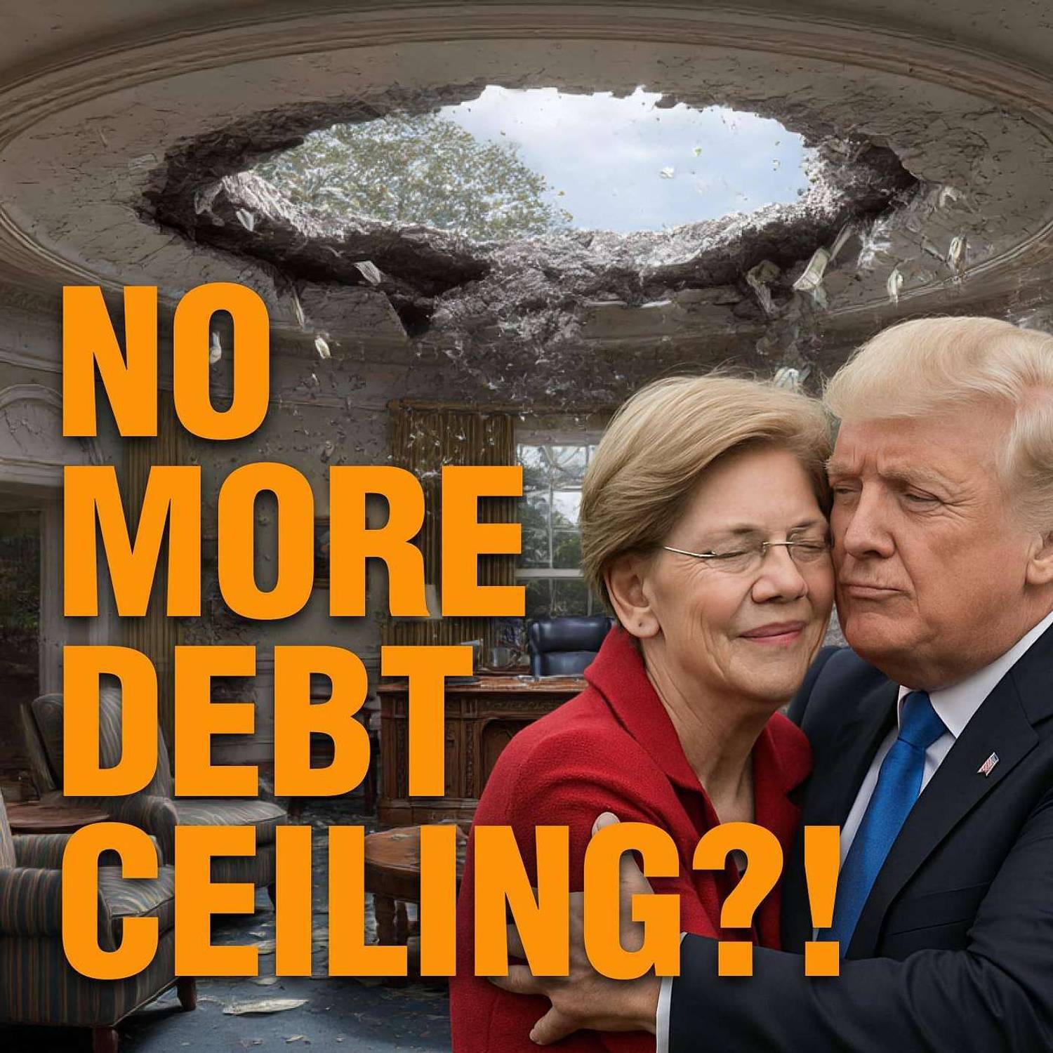 Trump & Warren Agree: No Debt Ceiling! - (Better Buy Bitcoin!) | Bitcoin Banter