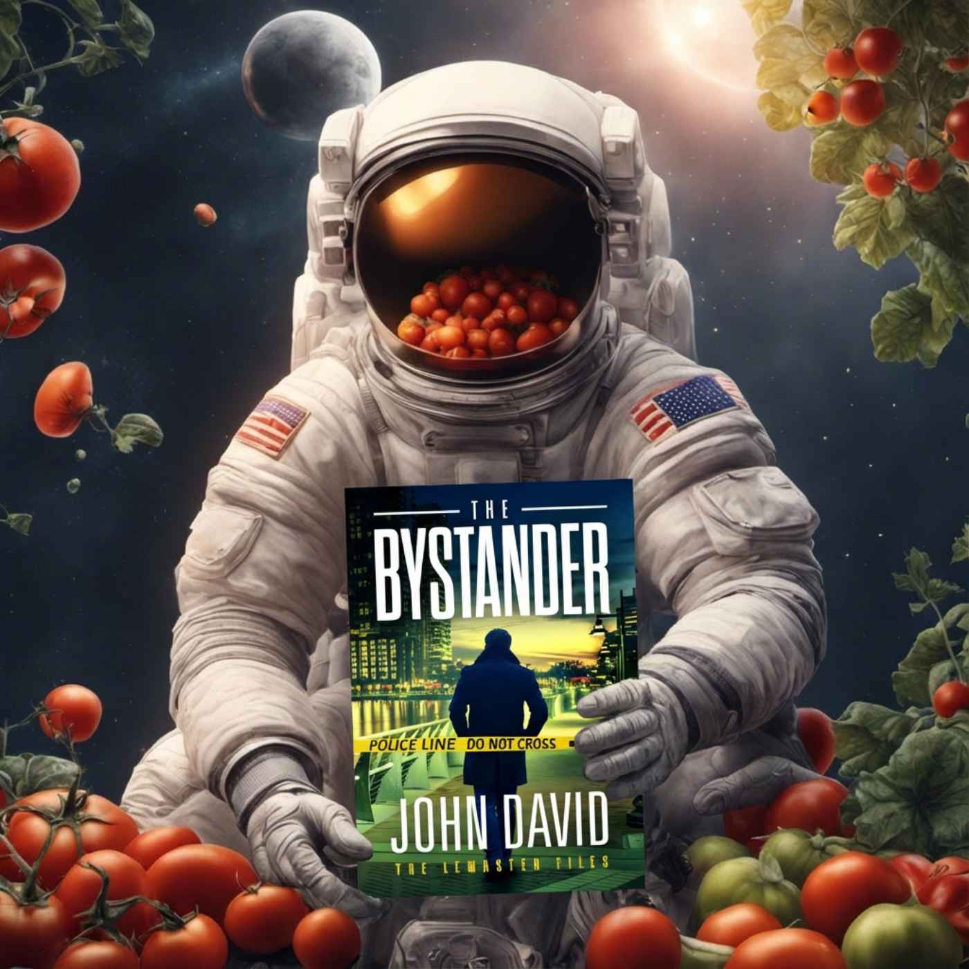 From Crisis Comm Guru to Award-Winning Thriller King - John David Drops The Bystander Bombshells on The Space Tomatoes Podcast! S2.EP3