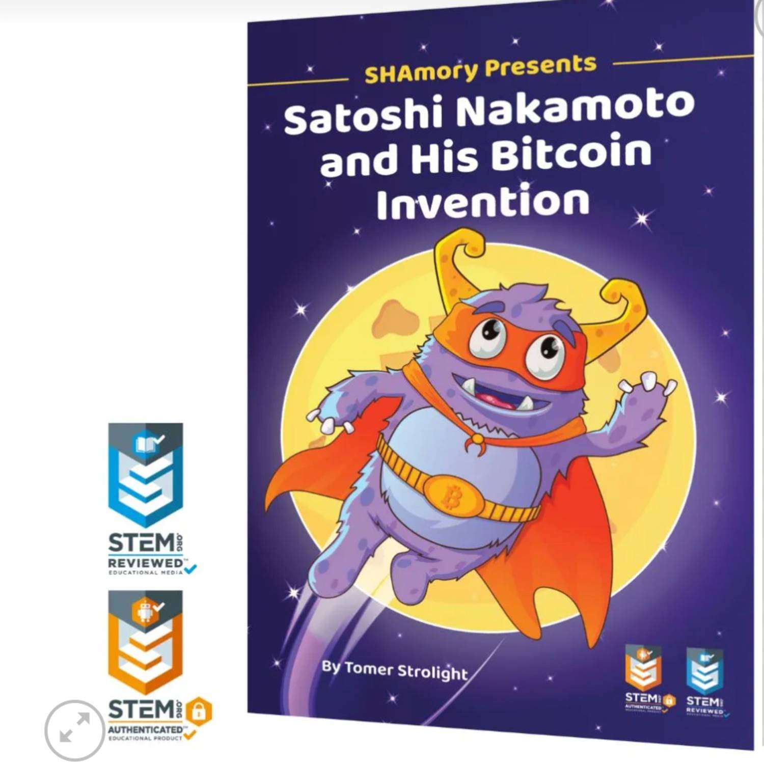 Introducing A Kids Bitcoin Novel. @TomerStrolight - @ScottMSibley #484